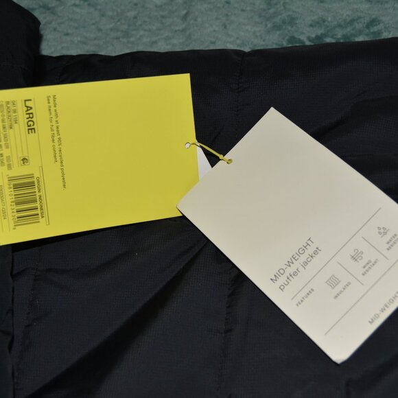 all in motion | NWT Black Warm Insulated Puffer Jacket - Picture 2 of 3